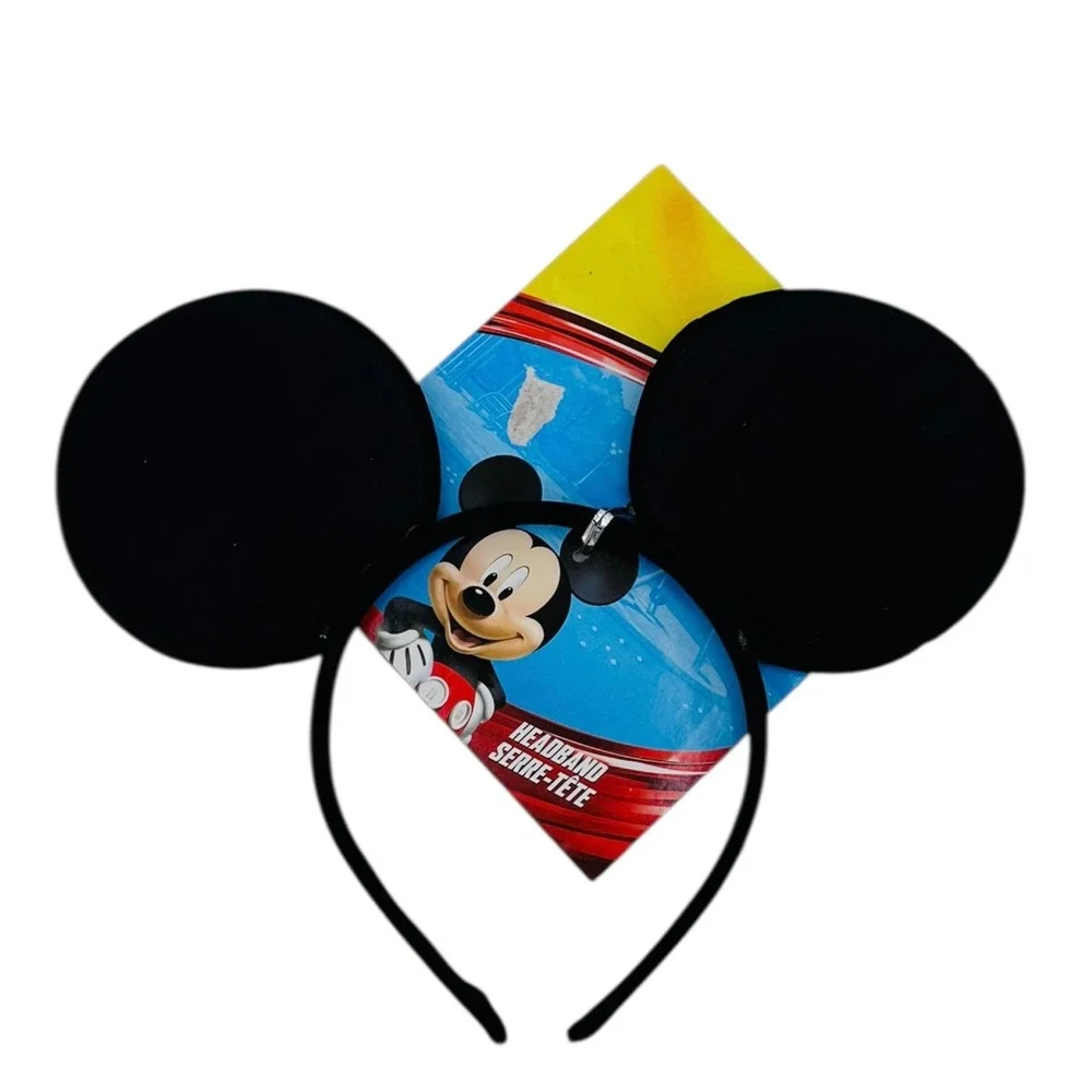 Disney Mickey Mouse Ears Headband Kids Black Costume Disney Junio
